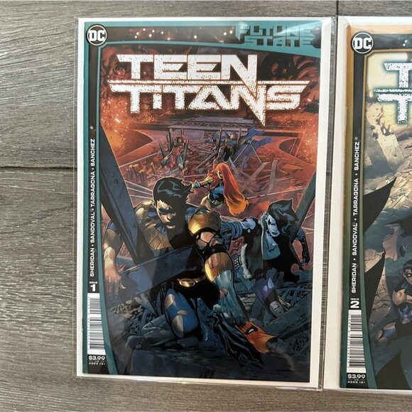 Teen Titans Future State #1 #2 Dc Comic's Very Good Condition - Picture 2 of 3